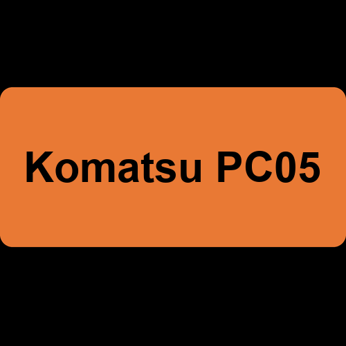 Komatsu PC05